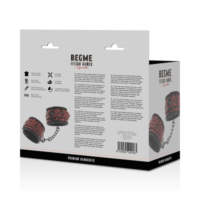 Begme Red Edition Premium Handcuffs - image 9