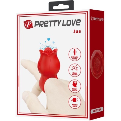 Pretty Love Jae Rose Finger Vibrator - image 9