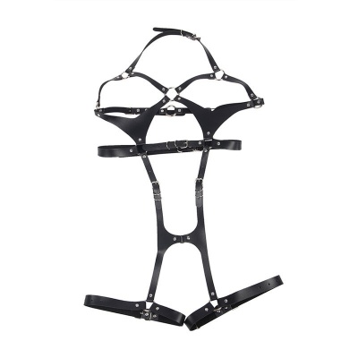 Subblime Leather Full Body Harness Buckles - image 4
