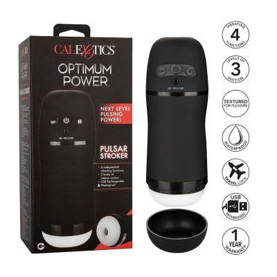CalExotics Optimum Power Vibrating Suction Stroker - image 3