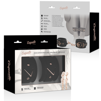 Coquette Fantasy Vegan Leather Ankle Cuffs - image 8