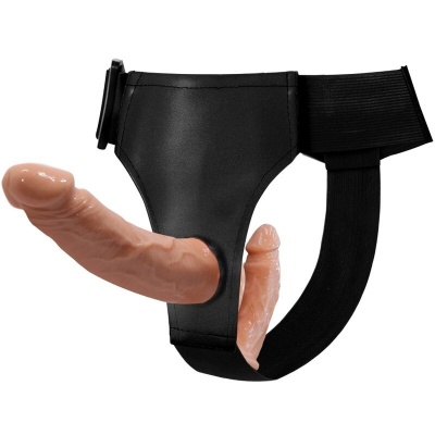 Baile Ultra Passionate Double Dildos Harness