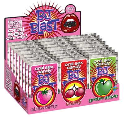 Pipedream BJ Blast Candy Display 36-Pack Mixed