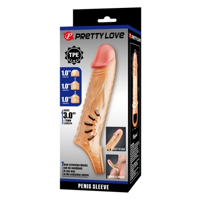 Penis Sleeve With Extenders - image 9