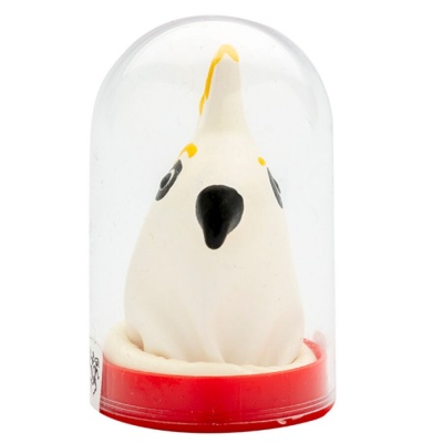 Condomerie Handpainted Novelty Condoms Parrot White - image 1
