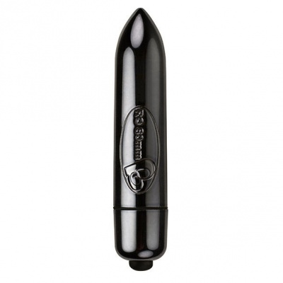 Rocks-Off RO-80mm Midnight Metal Bullet