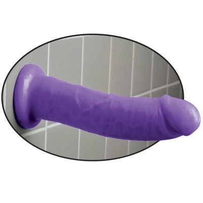 Dillio Dildo 20.32 CM Purple - image 3