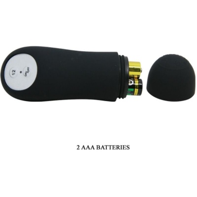 Silicone Anal Plug Penis Form And 12 Vibration Modes Black - image 6
