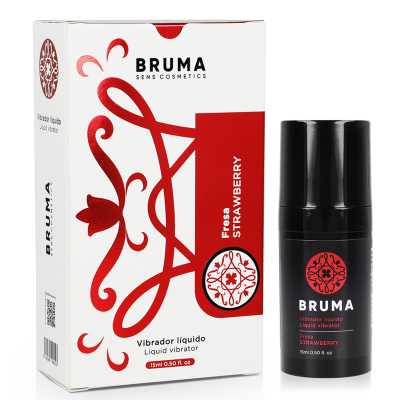 Bruma Liquid Vibrator Ultra Sliding Strawberry 15ml