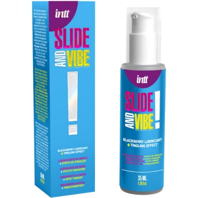 INTT Kissable Blackberry Vibrating Lubricant 35ml - image 3