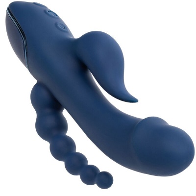CalExotics Triple Orgasm Vibrator Blue - image 6