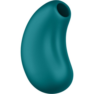 Fun Factory Cherie Double Air Pulse Vibrator Bottle Green - image 2
