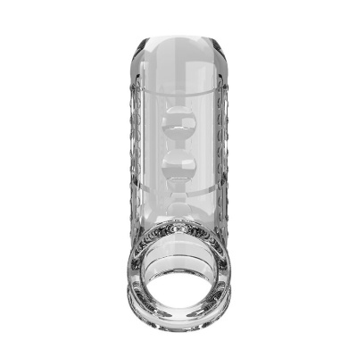 Transparent Textured Penis Sheath - image 3