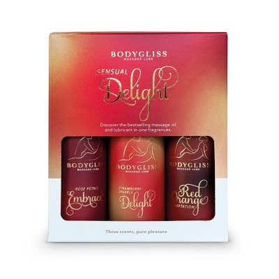 BodyGliss - Travel Edition 3-pack - Sensual Delight Foto van BodyGliss - Travel Edition 3-pack - Sensual Delight