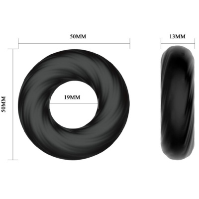 Crazy Bull Spiral Silicone Ring - image 6