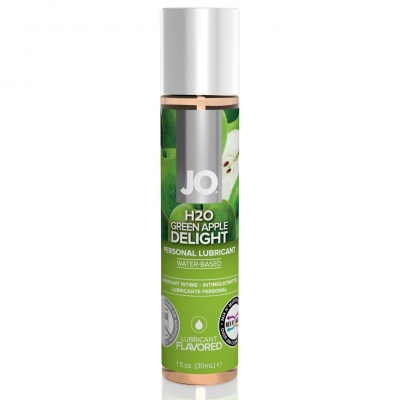 JO - H2O Glijmiddel Appel - 30 ml Foto van JO - H2O Glijmiddel Appel - 30 ml