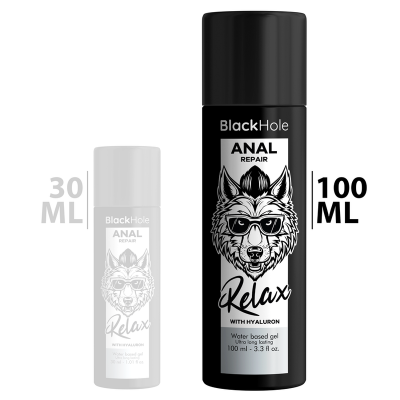 Black Hole Anal Repair Water-based Lubricant 100ml - image 2