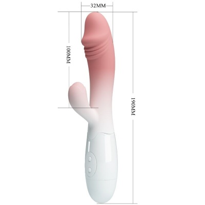 Pretty Love Snappy Rabbit Vibrator 30 Functions Pink - image 4
