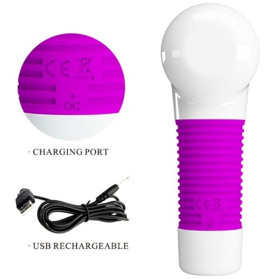 Pretty Love Magic Gun Rechargeable Wand Massager - image 7
