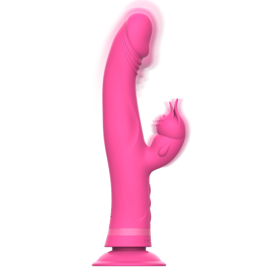 Intense Julio Rabbit Vibrator Pink Silicone - image 2