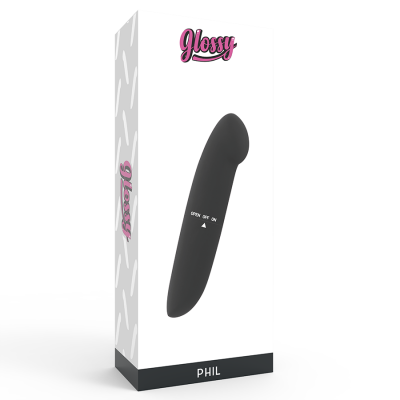 Glossy Phil Vibrator Black - image 4
