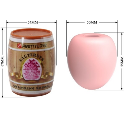 Pretty Love Male Masturbator Egg Pink Model 2 - image 7