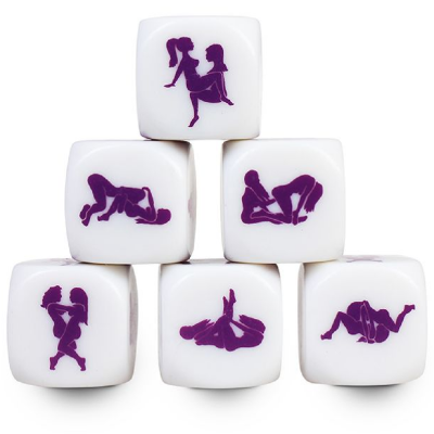 SecretPlay Dice Kamasutra Lesbian 25mm SecretPlay Dice Kamasutra Lesbian 25mm