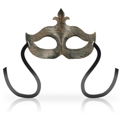 Ohmama Fleur de Lis Eye Mask Copper