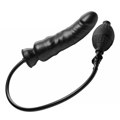 Foto van Master Series - Renegade Opblaasbare Dildo - Zwart