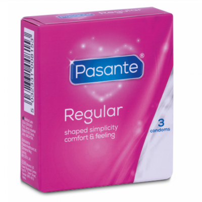 Pasante Regular Condoms 3 Units - image 1
