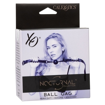 CALEXOTICS Nocturnal Ball Gag Silicone Black - image 7