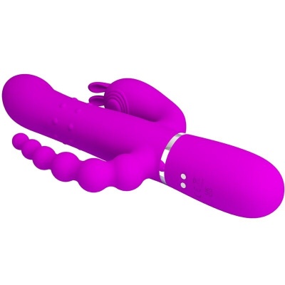 Pretty Love Cammy Triple Vibrator 4-in-1 Pink - image 5