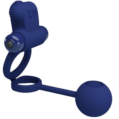 Pretty Love Remington Double Ring with Plug Blue - image 3