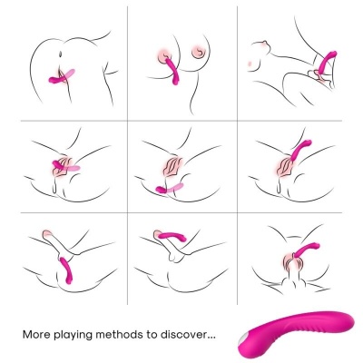 Armony Legend Vibrator Medical Silicone Fuchsia - image 2