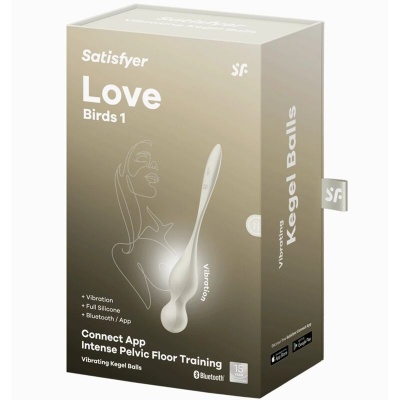 Satisfyer Love Birds Vibrating Kegel Balls White - image 6