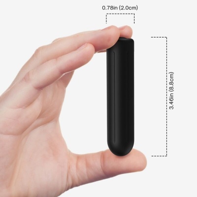 Armony — Warhead Vibrator Bullet Remote Control Black 2 Cm X 8.8 Cm - image 3
