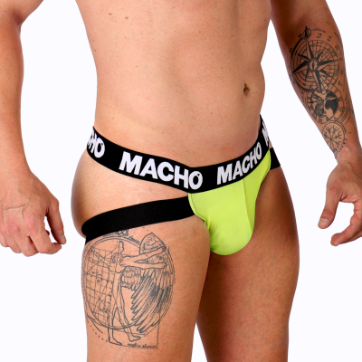 Macho MX28FA Jockstrap Yellow S - image 2