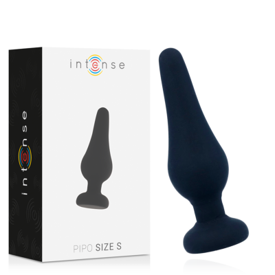 Intense Anal Plug Pipo S Black 9.8 CM
