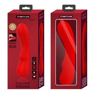 Pretty Love Prescott Rechargeable Vibrator Red - image 9