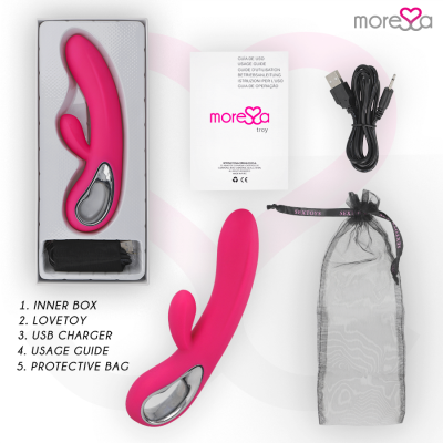 Moressa Troy Premium Silicone Rechargeable Vibrator - image 6