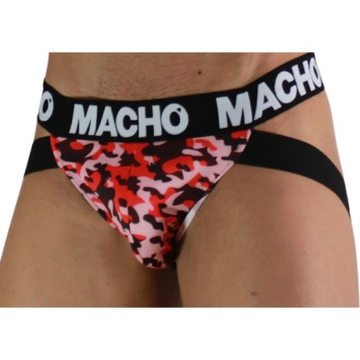 Macho MX28MR Jockstrap Military Red L - image 2