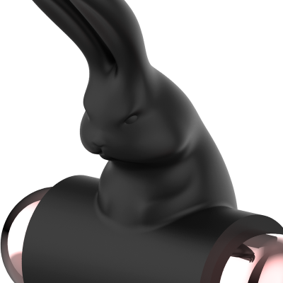 Coquette Chic Desire Vibrating Ring Black Gold - image 3