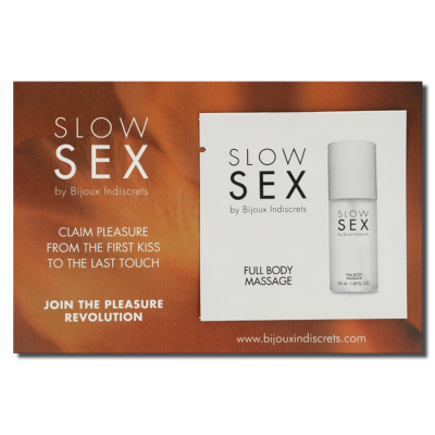 Bijoux Indiscrets Slow Sex Full Body Massage Gel 2ML