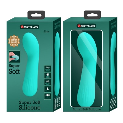 Pretty Love Faun Rechargeable Vibrator Aqua Green - image 9