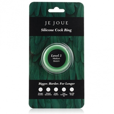Je Joue Green Silicone Penis Ring - image 4