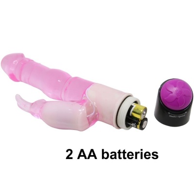 Baile Waves Of Pleasure Fantasy Vibrator With Rabbit 23 Cm - image 5