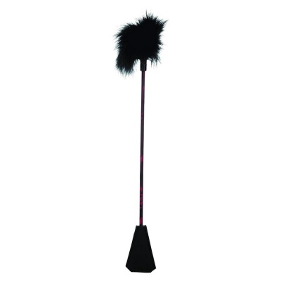 Calexotics Scandal Black Feather Crop