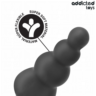 Addicted Toys Anal Plug with Ring Silicone Model 5 - image 5
