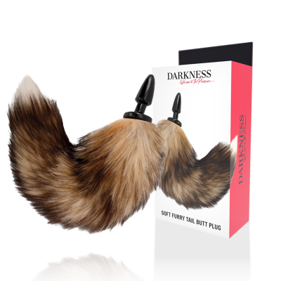 Darkness Anal Plug 10 CM Natural Tail