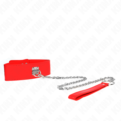 Necklace With Belt 65 CM With Wide Red Strap Adjustable 33.5-41 CM X 5 - image 3